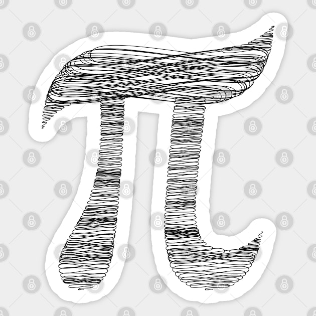 pi Sticker by Oyeplot